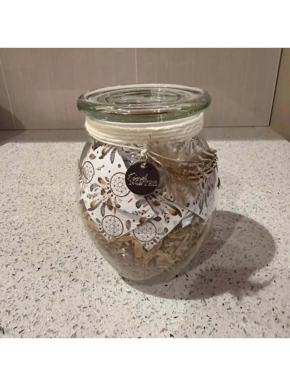 Kind Notes Inspirational Quote Jar